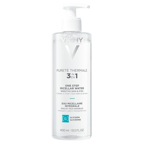 VICHY PURETÉ THERMAL micellás arclemosó 400 ml