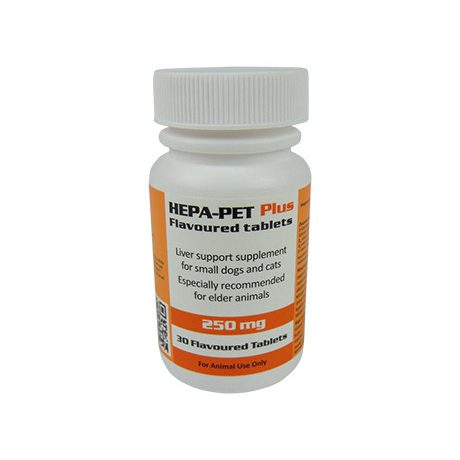 HEPA-PET Plus 250 mg tabletta 30 db