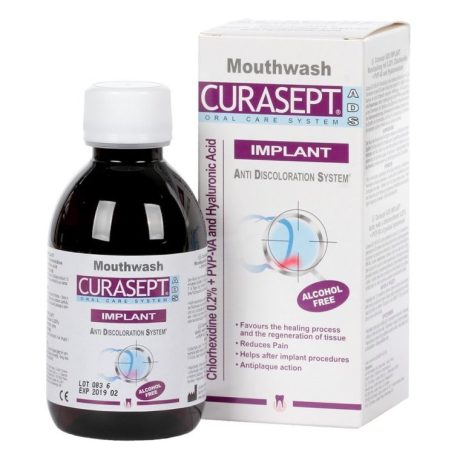 CURASEPT ADS IMPLANT szájvíz 200 ml