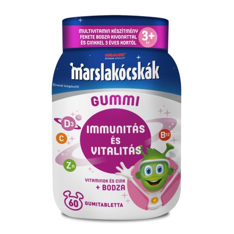 WALMARK MARSLAKÓCSKÁK BODZÁVAL gumitabletta 60 DB