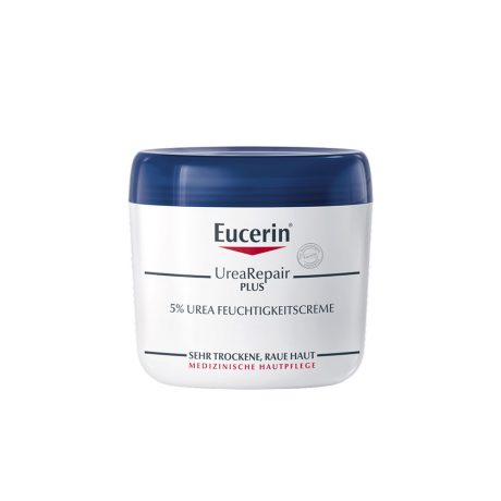 EUCERIN UREA REPAIR PLUS 5% urea tégelyes testápoló 450 ml