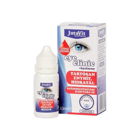 JUTAVIT EYECLINIC szemcsepp száraz szemre 10 ML