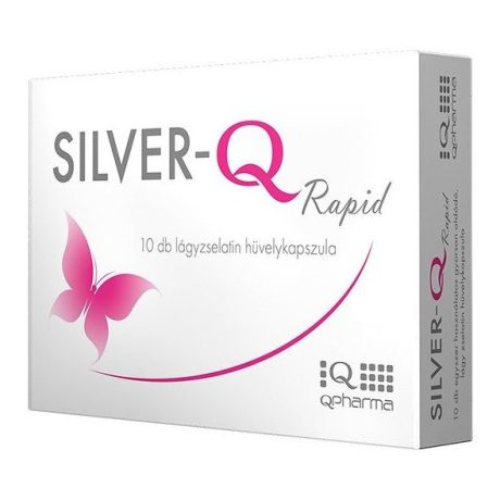 SILVER-Q RAPID hüvelykapszula 10 DB