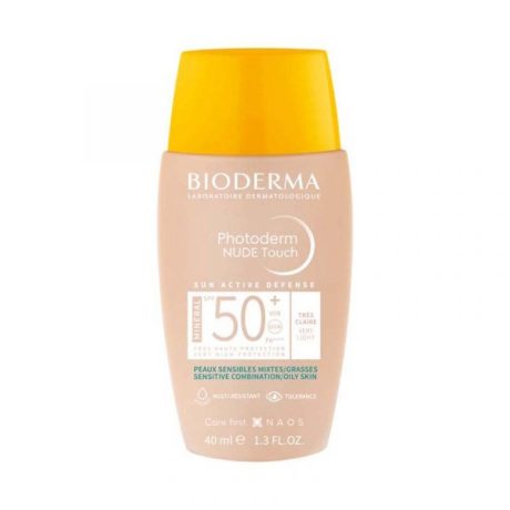 BIODERMA PHOTODERM SPF50+ NUDE TOUCH nagyon világos 40 ml