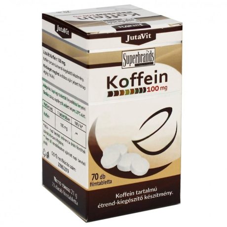 JUTAVIT KOFFEIN 100MG TABLETTA 70 DB