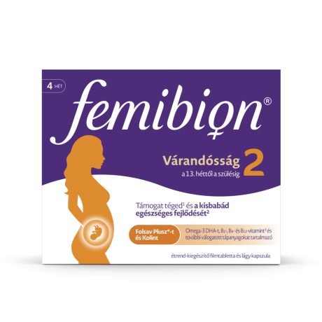 FEMIBION 2 VÁRANDÓSSÁG kapszula + filmtabletta 28+28 db