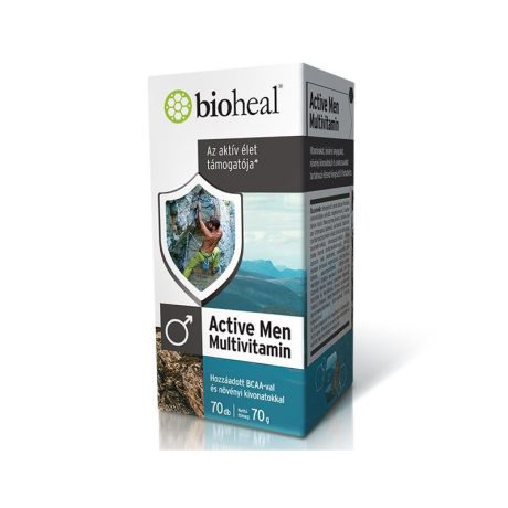 BIOHEAL ACTIVE MEN multivitamin filmtabletta 70 db