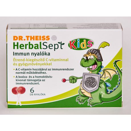 DR. THEISS HERBALSEPT IMMUN nyalóka 6 db