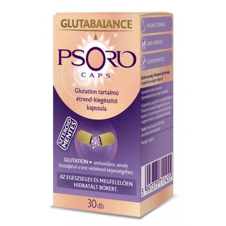 GLUTABALANCE PSORIO CAPS glutation tartalmú étrend-kiegészítő kapszula 30 db