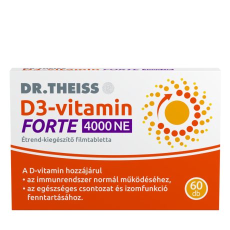 DR. THEISS D3-VITAMIN FORTE 4000 NE filmtabletta 60 db